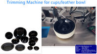 Case Study:Trimming machine for cups/leather bowl, Leather film leather bowl leather ring brake car brake diaphragm