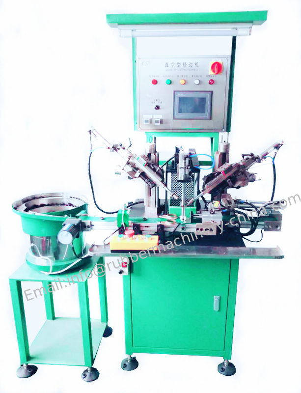 Auto Rotary Type Trimming Machine for oil seal and rubber parts