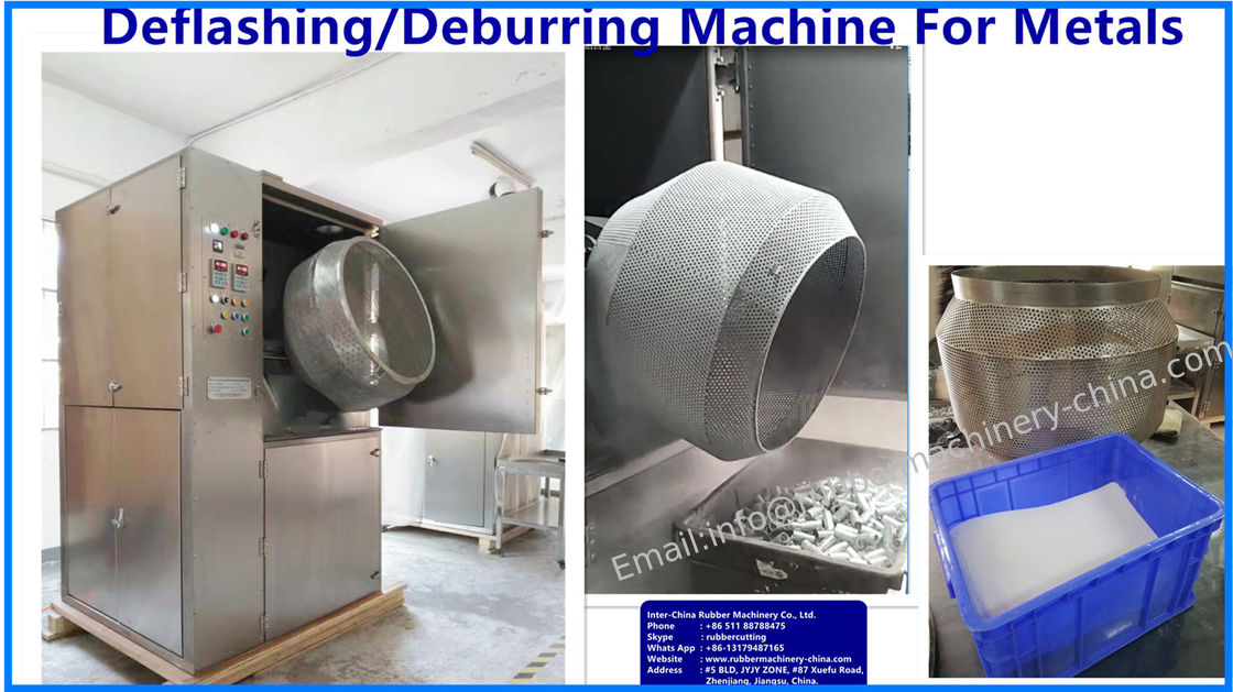 Case Study:Deflashing/Deburring machine for zinc die-casts,Aluminum-magnesium alloy,NF metal, precision die-casting;