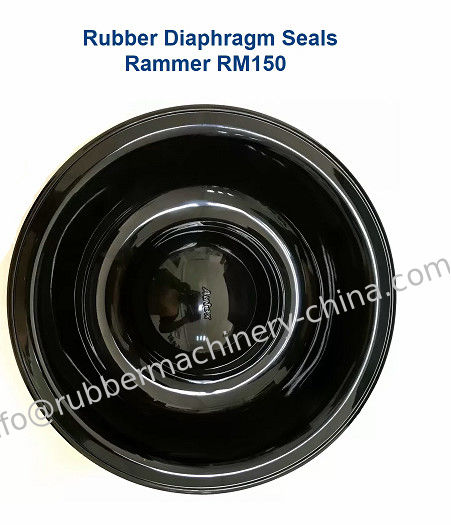 Case Study : Trimming Machine For KOREA 20MPa Pressure Rubber Diaphragm Seals For Euroram Rammer RM150 Hydraulic Breaker