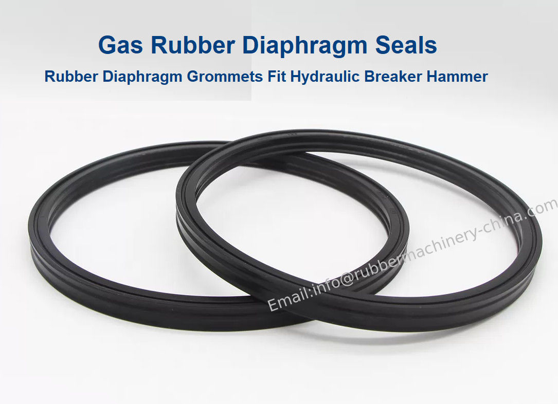 Case Study : Trimming Machine For Gas Rubber Diaphragm Seals , Rubber Diaphragm Grommets Fit Hydraulic Breaker Hammer